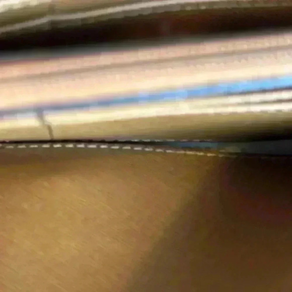 Michael Kors Fulton Flap Leather Wallet Brown - Picture 7 of 9